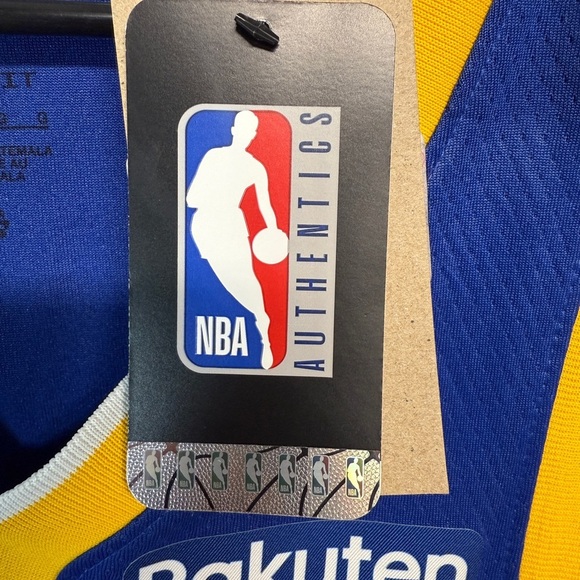 Golden State Warriors #11 Klay Thompson Basketball Jersey Size Large Nike NBA - Picture 6 of 6